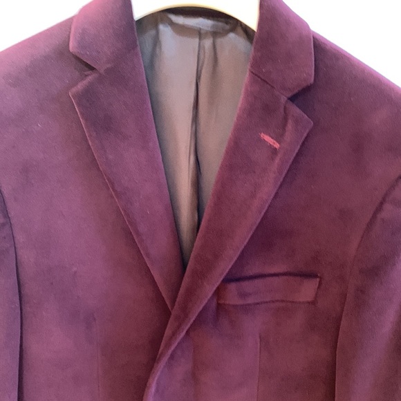 Ralph Lauren  boys purple velvet blazer size 12 - Picture 2 of 2
